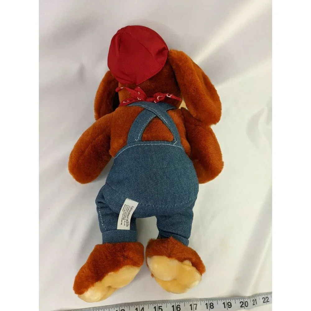 Commonwealth Hardees Big Dawg Dog Plush 14 Inch 1994 Stuffed Animal‎ Toy